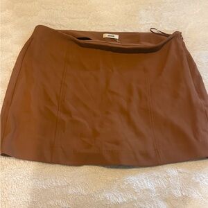 Jason Wu Terracotta Mini Skirt